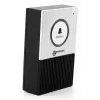 Timbre RING Geemarc 595 U.L.E Wireless IP44 pila AA 50 m de alcance negro/plata