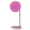 Lámpara LED de mesa Lexon Bubble Lamp LH70LP rosa claro 15W con cargador inalámbrico