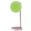 Lámpara LED de mesa Lexon Bubble Lamp LH70LP rosa claro 15W con cargador inalámbrico
