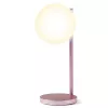Lámpara LED de mesa Lexon Bubble Lamp LH70LP rosa claro 15W con cargador inalámbrico