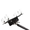 Set de montaje Nanlite Pavotube Double Bank 2 T12 mástil LED negro