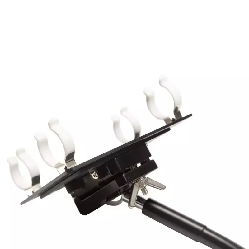 Set de montaje Nanlite Pavotube Double Bank 2 T12 mástil LED negro