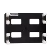 Set de montaje Nanlite Pavotube Double Bank 2 T12 mástil LED negro