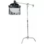 Modificador de luz Nanlite LT-FZ60 plata blanco 45 cm de diámetro