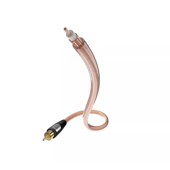 Cable de audio Inakustik 003083101 10m RCA transparente