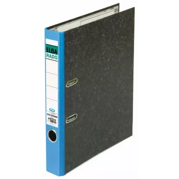 Archivador Elba A4 50 mm azul – archivador de anillas/mecanismo de palanca, modelo 100555308