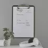 Tabla con pinza Leitz WOW A4 metal poliestireno negro