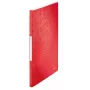 Carpeta de presentación Leitz WOW 20 fundas A4 roja polipropileno