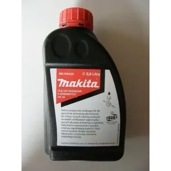 Aceite de motor 4 tiempos Makita HD30, botella de 600 ml para herramientas de jardín