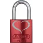 Candado ABUS 72/40 Look 2 SL 6 – arco de acero inoxidable, 40 mm de ancho de arco