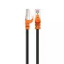 Cable de red Schwaiger CKO7020 531 RJ-45 Cat7 2 m negro naranja