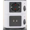 Regleta de alimentación Schwaiger STDT2718 1,8 m 7 tomas de corriente para interior negro blanco