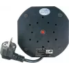 Regleta de alimentación Schwaiger STDT2718 1,8 m 7 tomas de corriente para interior negro blanco