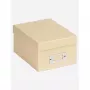 Caja de almacenamiento Walther FB-115-H rectangular papel crema