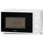 Microondas solo Bomann MW 6014 CB — 700 W, 20 L, plato giratorio 245 mm, 6 niveles de potencia, blanco