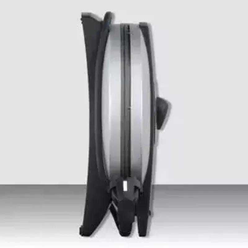 Gofrera Cloer 1629 5 gofres 930 W Negro Metalizado