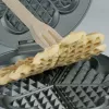 Gofrera Cloer 1629 5 gofres 930 W Negro Metalizado
