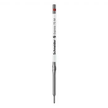 Schneider Express 75 recambio de bolígrafo, medio, rojo, 10 uds. (50-7512)