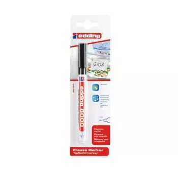 Rotulador Edding 4-8000-1-4001 Negro 1 ud. colores de escritura negro rojo blanco