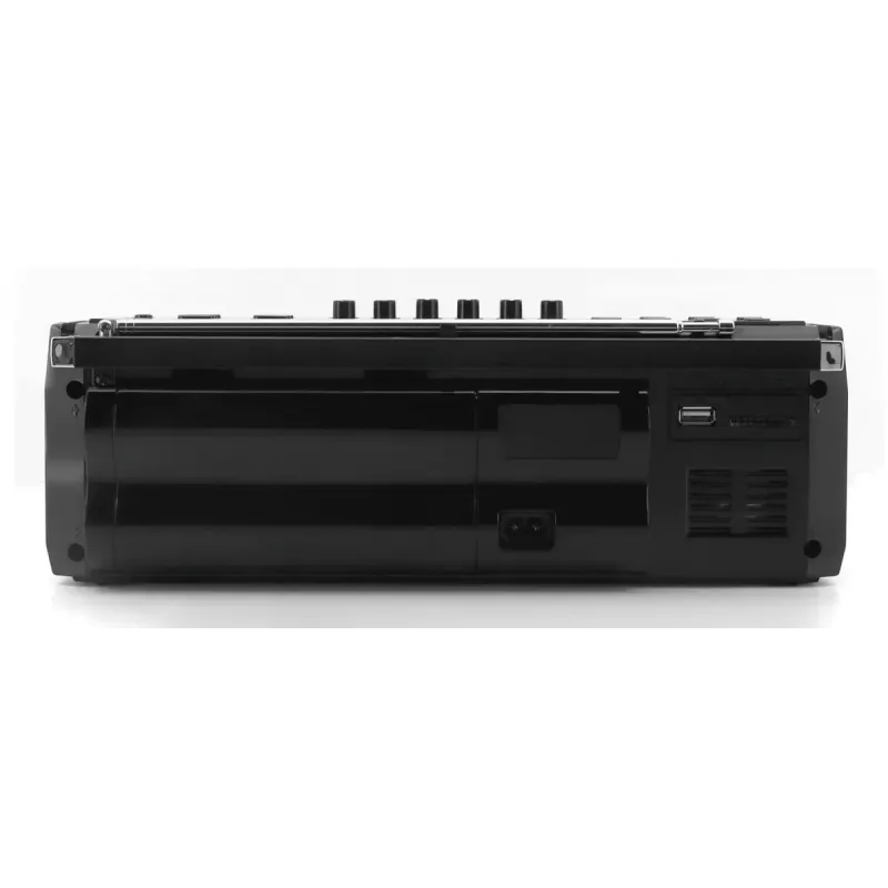 Reproductor de casete portátil Soundmaster SRR80TI con DAB+ y FM, pantalla LCD, 3 W RMS, conexión de auriculares de 3,5 mm, alimentación por pilas/230V