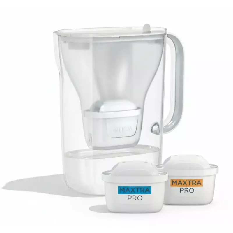 Filtro de agua de mesa Brita Style Essential 2,4 l Transparente Blanco