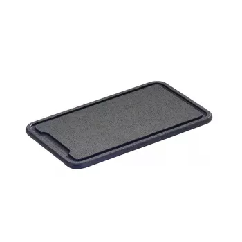 Tabla de cortar Zassenhaus 060034 rectangular plástico antracita