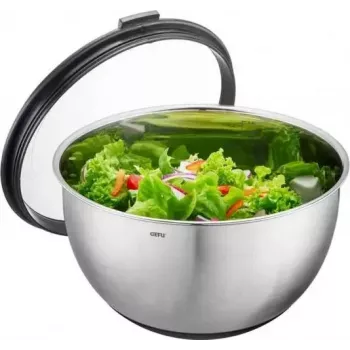Bol de mezcla GEFU MUOVO 24 cm, acero inoxidable (Inox)