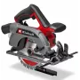 Sierra circular de mano a batería EINHELL TE‑CS 18/165‑2 Li (Solo) — 18 V, profundidad de corte máx. 57 mm, incl. tope paralelo, sin batería/cargador