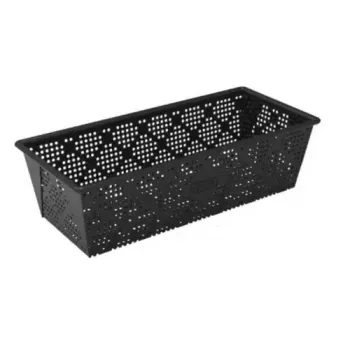 Molde para pan Kaiser 23.0065.1323 rectangular negro 250 mm