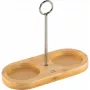 Salvamanteles PEUGEOT para molinillo de sal y pimienta Peugeot Linea — bambú 17 cm, natural
