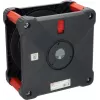 Regleta de enchufes Brennenstuhl KA 5100 5 tomas AC 50 m Negro Rojo Plata