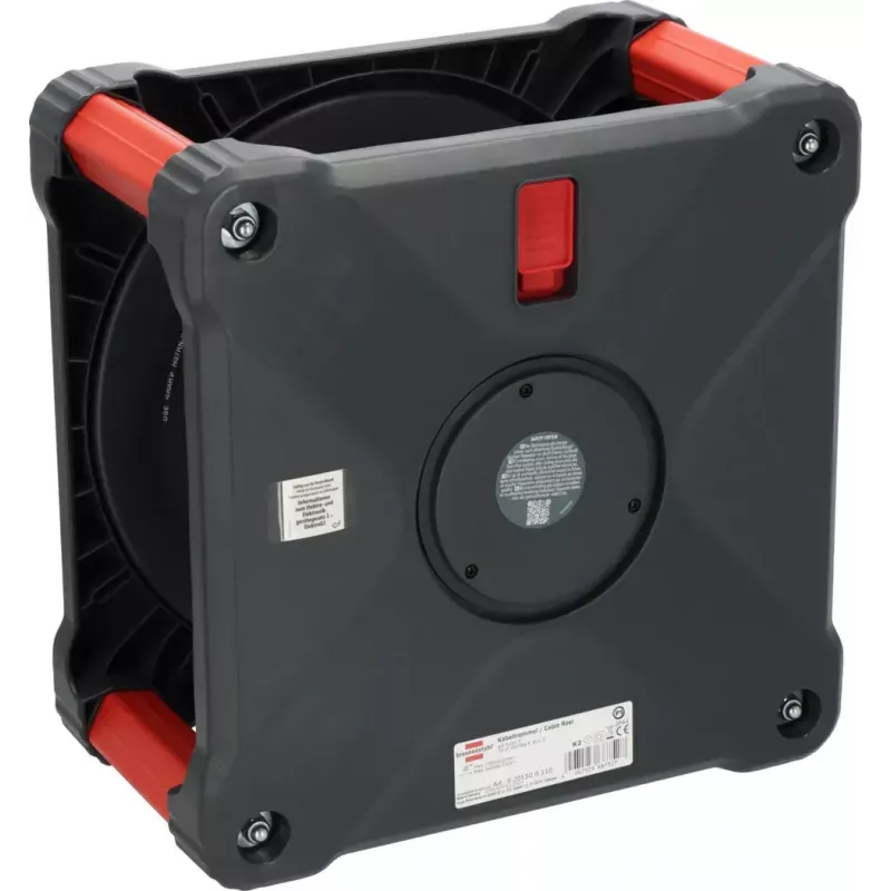 Regleta de enchufes Brennenstuhl KA 5100 5 tomas AC 50 m Negro Rojo Plata