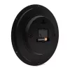 Reloj de pared/sobremesa Mebus 52826 redondo negro gris blanco