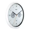 Reloj de pared/sobremesa Mebus 52826 redondo negro gris blanco