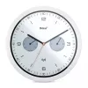 Reloj de pared/sobremesa Mebus 52826 redondo negro gris blanco