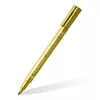 Staedtler 8323-S BK2 rotulador metálico, punta redonda 1-2 mm, oro/plata, paquete de 2