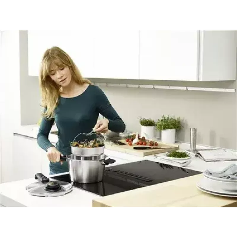 Olla a presión Fissler Vitavit Premium 6 L acero inoxidable inducción