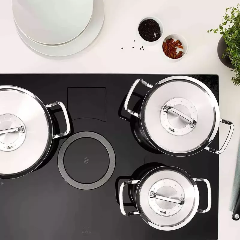 Set de sartenes Fissler 084-378-03-000/0 acero inoxidable 3 piezas