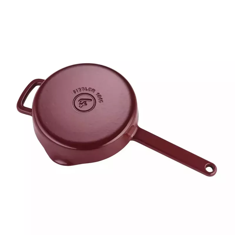 Sartén multiusos Fissler Moments Collection redonda 24 cm rojo