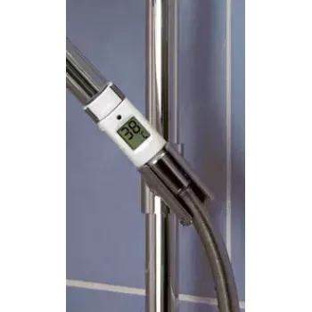 Termómetro de baño TFA-Dostmann 30.1046 0 - 69 °C LCD blanco