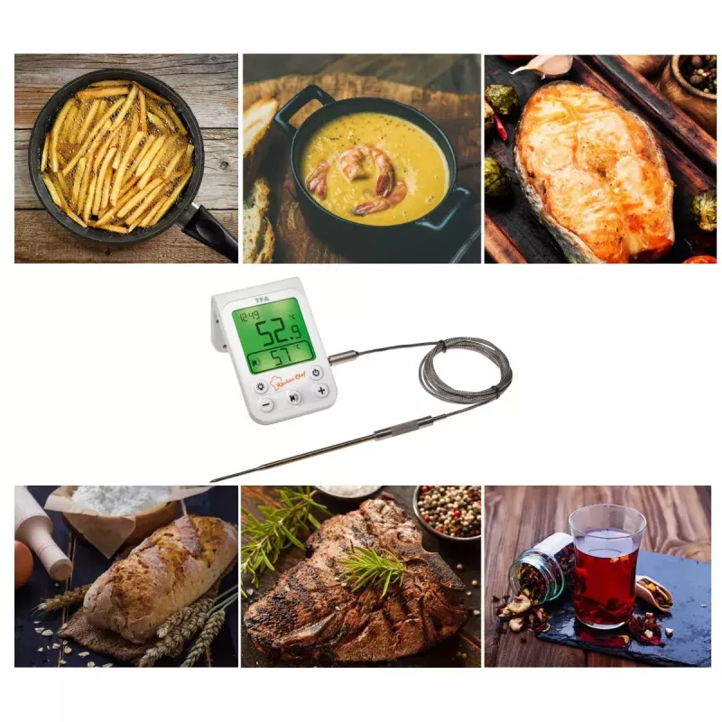 Termómetro alimentario TFA-Dostmann KÜCHEN-CHEF -20 a 300 °C digital