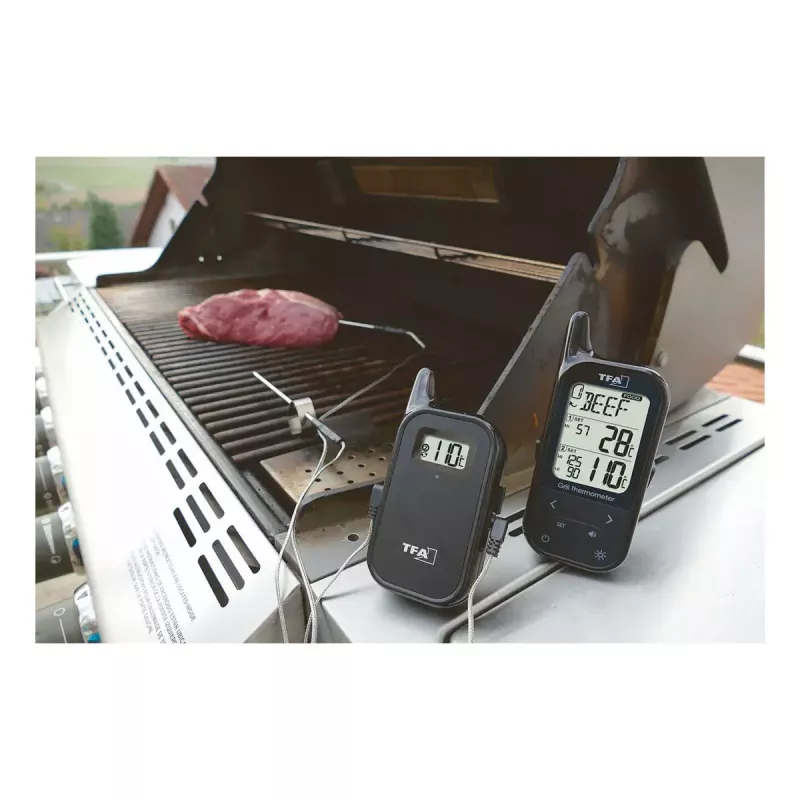 Termómetro alimentario TFA-Dostmann KÜCHEN-CHEF TWIN 0 - 300 °C digital