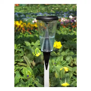 Pluviómetro inalámbrico TFA-Dostmann DROP 47.3005.01, negro