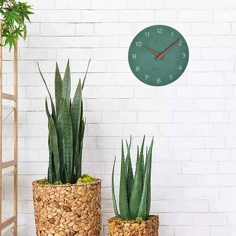 Reloj de cuarzo TFA-Dostmann 60.3054.04 Circle verde pared/mesa