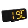 Despertador digital TFA-Dostmann 60.2027.01 negro LED pila