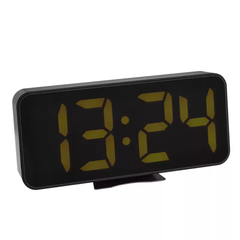 Despertador digital TFA-Dostmann 60.2027.01 negro LED pila