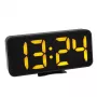 Despertador digital TFA-Dostmann 60.2027.01 negro LED pila