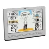 TFA-Dostmann Meteo Jack plata termómetro higrómetro barómetro interior exterior
