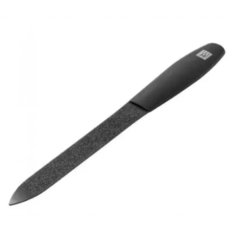 Lima de uñas ZWILLING 47201-401-0 negro acero inoxidable 130 mm