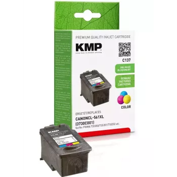 Cartucho de tinta KMP C137 Cian Magenta Amarillo